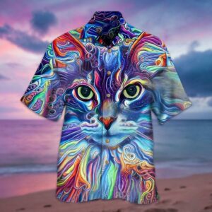 3D Cat Hawaiian Shirt - Summer Hawaiian Shirts - Beach Hawaiian Shirts  - Thelegend59