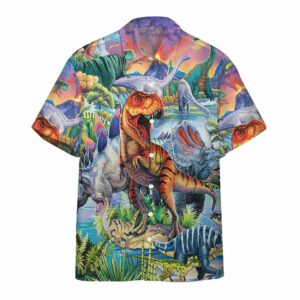 3D Dinosaur World Hawaiian Shirts  - Thelegend59