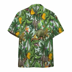 3D Dinosaurs Taco Hawaiian Shirts  - Thelegend59