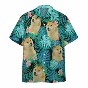 3D Doge Meme Hawaiian Shirt  - Thelegend59