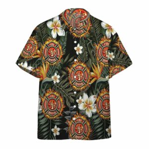 3D Firefighter Hawaiian Shirt  - Thelegend59