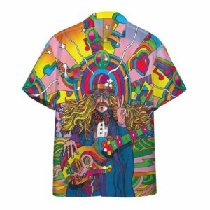 3D Hippie Psychedelic Hawaiian Shirts  - Thelegend59