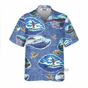 3D Honolulu Goose In Top Gun Custom Hawaiian Shirt - For Men And Women - Kids  - Thelegend59