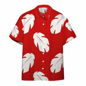 3D Lilo Hawaiian Floral Leaves Custom Hwaii Hawaiian Shirts  - Thelegend59