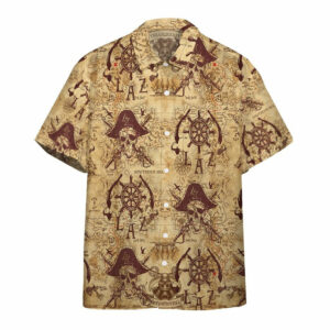 3D Pirate Hawaiian Shirts  - Thelegend59