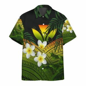 3D Plumeria Native Hawaiian Shirt  - Thelegend59