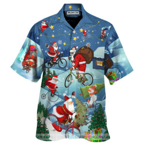 Im Dreaming Of A Bike Christmas Hawaiian Shirt For Men Women  - Thelegend59