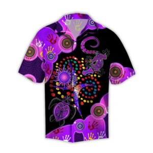 Aboriginal Naidoc Turtle Lizard Hawaiian Shirts  - Thelegend59