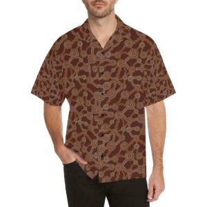 Aboriginal Pattern Print Design Hawaiian Shirt  - Thelegend59