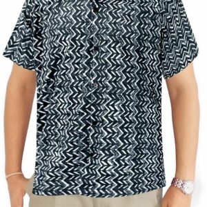 Abstract Black High Quality Hawaiian Shirt  - Thelegend59