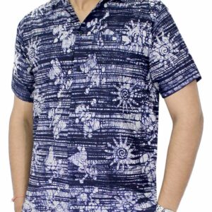 Abstract Blue Awesome Design Hawaiian Shirt  - Thelegend59