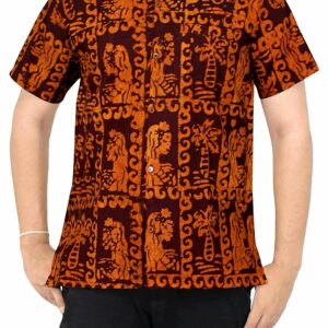 Abstract Orange Unique Design Hawaiian Shirt  - Thelegend59