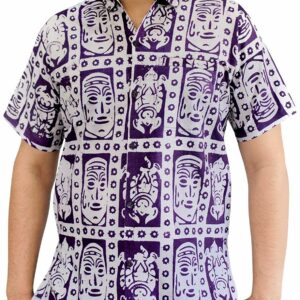 Abstract Purple Nice Design Hawaiian Shirt  - Thelegend59