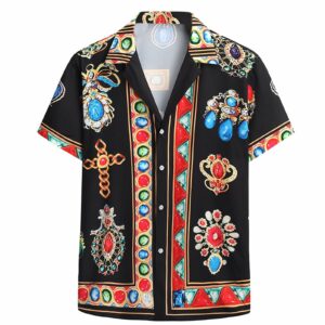 Abstractblack Nice Design Unisex Hawaiian Shirt  - Thelegend59