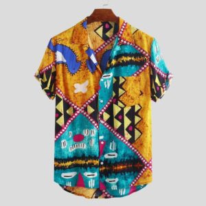 Abstractcolorful Awesome Design Unisex Hawaiian Shirt  - Thelegend59