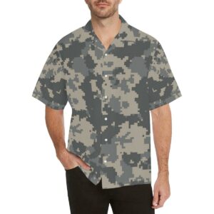 Acu Digital Camouflage Hawaiian Shirt  - Thelegend59