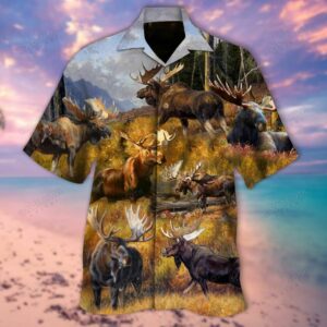 Advice From A Moose - Spend Time In The Woods Unisex Hawaii  - Thelegend59