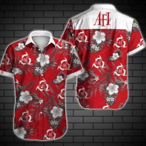 Afi Hawaiian Graphic Print Short Sleeve  - Thelegend59