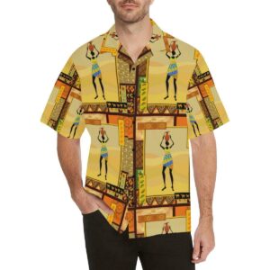 African Girl Design Hawaiian Shirt  - Thelegend59