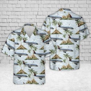 Airlines Neo Flower Livery Tropical Hawaiian Shirt  - Thelegend59