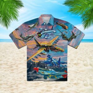 Airplane Enjoy The Flight Hawaiian Shirt  - Thelegend59