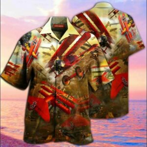 Airplanes War Hawaiian Shirt  - Thelegend59