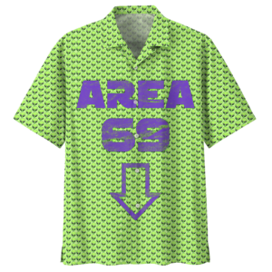 Alien Green Amazing Design Unisex Hawaiian Shirt  - Thelegend59