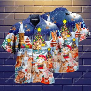 Alive Farm On Christmas Days Hawaiian Shirts  - Thelegend59