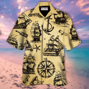 All About Pirate Ships Unisex Hawaiian Shirt  - Thelegend59