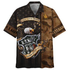 All Gave Some Some Gave All U.S Navy Veteran Hawaiian Shirt - For Men And Women - Kids  - Thelegend59