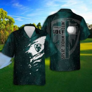 All I Need Today Is A Little Bit Of Golf Hawaiian Aloha Hawaiian Shirtss  - Thelegend59