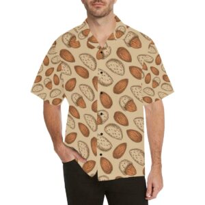 Almond Pattern Print Design Hawaiian Shirt  - Thelegend59
