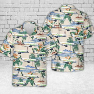 Aloha Air Cargo 737-300 All Over Print 3D Hawaiian Shirt  - Thelegend59