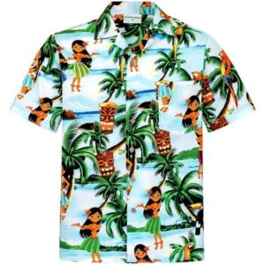 Aloha Girls Multicolor Nice Design Hawaiian Shirt  - Thelegend59