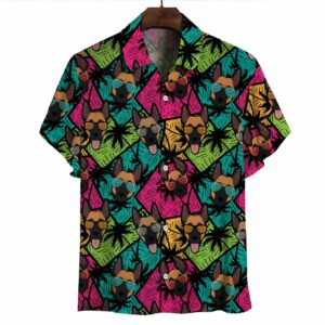 Aloha Hawaiian Belgian Shepherd Hawaiian Shirts  - Thelegend59