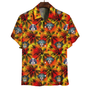 Aloha Hawaiian Bernese Mountain Hawaiian Shirts  - Thelegend59