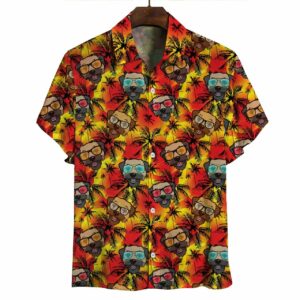 Aloha Hawaiian Border Terrier Hawaiian Shirts  - Thelegend59
