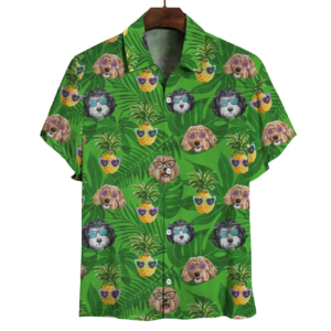 Aloha Hawaiian Cavapoo Hawaiian Shirts  - Thelegend59