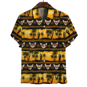 Aloha Hawaiian Chihuahua Hawaiian Shirts  - Thelegend59