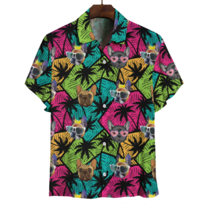 Aloha Hawaiian French Bulldog Hawaiian Shirts  - Thelegend59