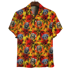 Aloha Hawaiian Hovawart Hawaiian Shirts  - Thelegend59