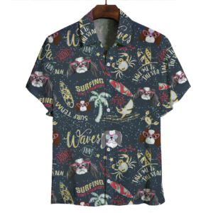 Aloha Hawaiian Japanese Chin Hawaiian Shirts  - Thelegend59