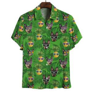 Aloha Hawaiian Lancashire Heeler Hawaiian Shirts  - Thelegend59