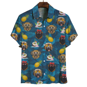 Aloha Hawaiian Leonberger Hawaiian Shirts  - Thelegend59