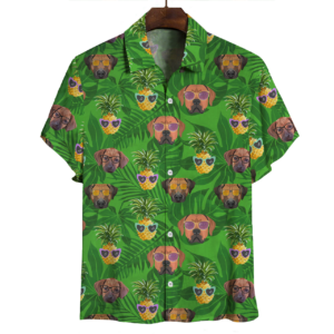 Aloha Hawaiian Rhodesian Ridgeback Hawaiian Shirts  - Thelegend59
