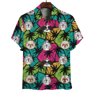 Aloha Hawaiian Shih Tzu Hawaiian Shirts  - Thelegend59