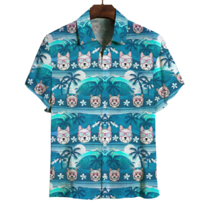 Aloha Hawaiian West Highland White Terrier Hawaiian Shirts  - Thelegend59