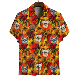 Aloha Hawaiian Yorkshire Terrier Hawaiian Shirts  - Thelegend59