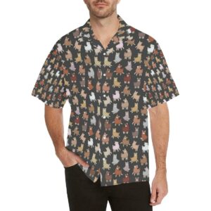Alpaca Cute Design Themed Print Hawaiian Shirt  - Thelegend59