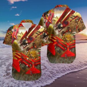 Amazing Airplanes Hawaiian Aloha Hawaiian Shirtss  - Thelegend59